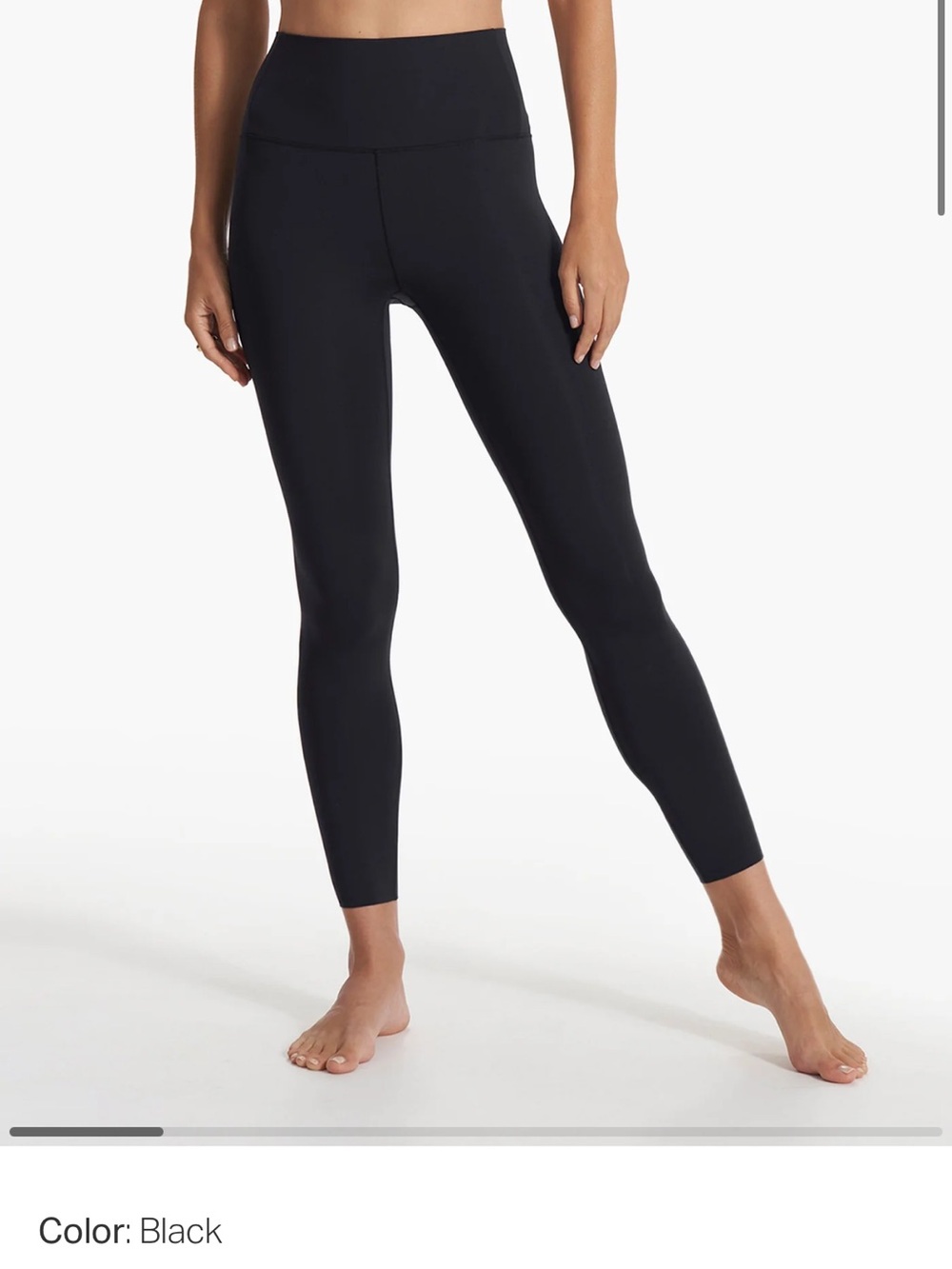 Vuori Black High-Rise Performance Leggings